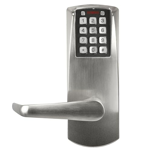 Kaba E2031LL-626-41 E-Plex Cylindrical with Lever Nko 234Bs 626, Satin Chrome
