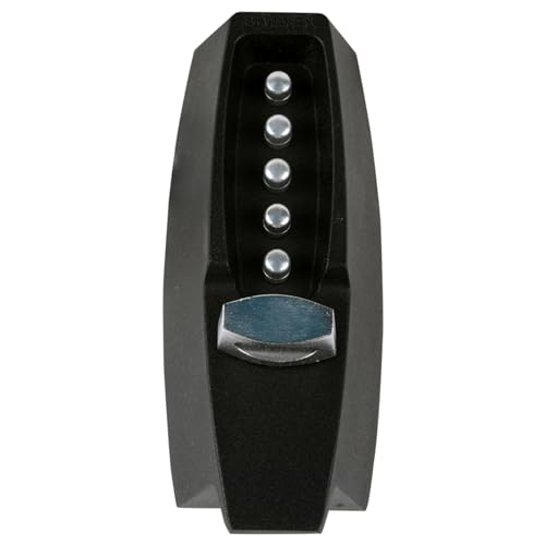 Kaba Simplex 7108-19-41 Black Combination Lock, Metal